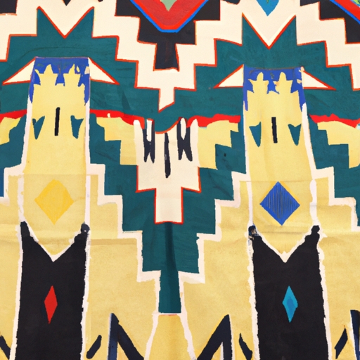 Authentic Premium Quality Native American Floor Area Rug Collection